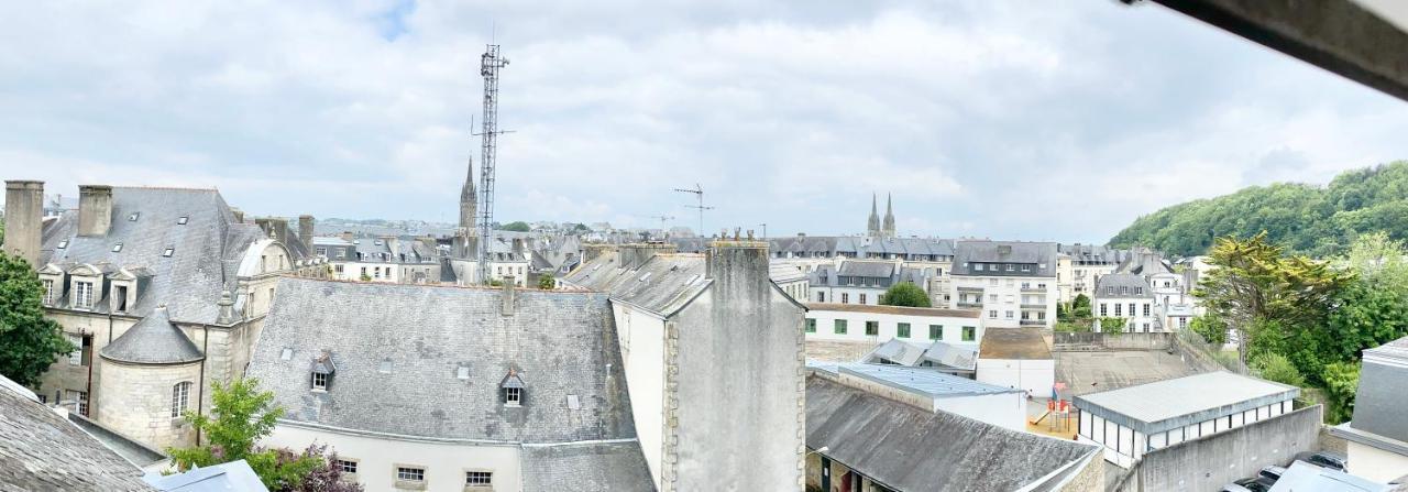 Ferienwohnung Le Nid Du Palais - Wifi - Calme - Confort - Palais De Justice Quimper Exterior foto
